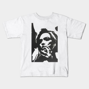 Girl with Cigarette Kids T-Shirt